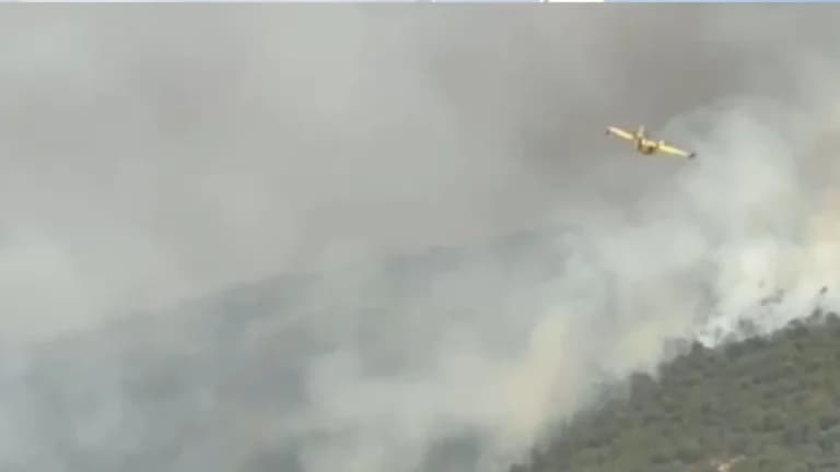 Τα ελληνικά CL-415 στην Ισπανία μάχονται τις φλόγες