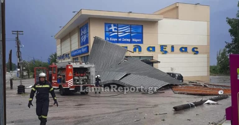 Η κακοκαιρία express σαρώνει την Ελλάδα με χαλάζι