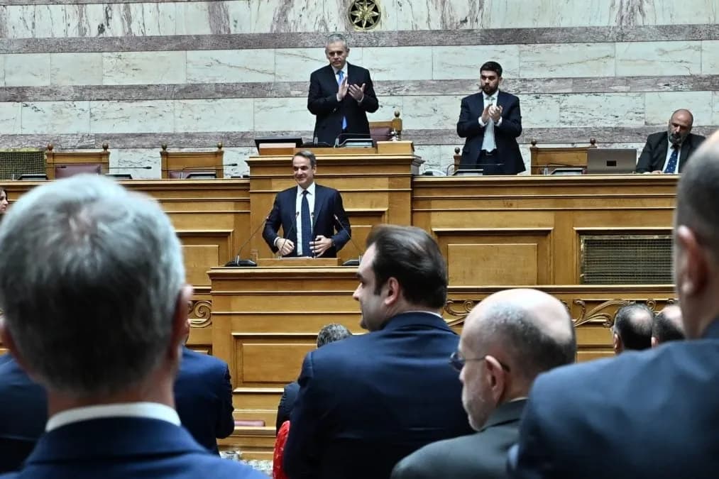 Ο Μητσοτάκης δίνει το πολιτικό στίγμα στην ΚΟ της ΝΔ