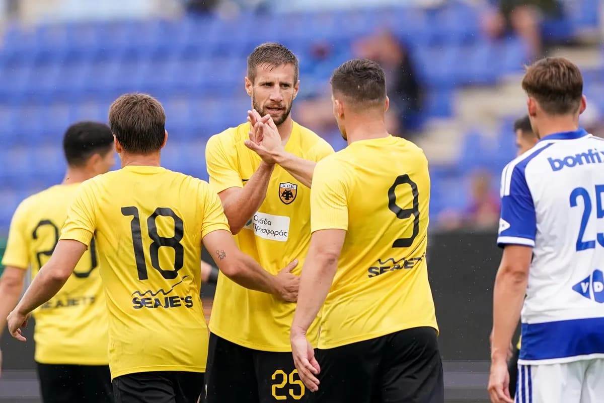 Η ΑΕΚ Νίκησε τη Τσβόλε 3-2 με Ανατροπή στο Φιλικό