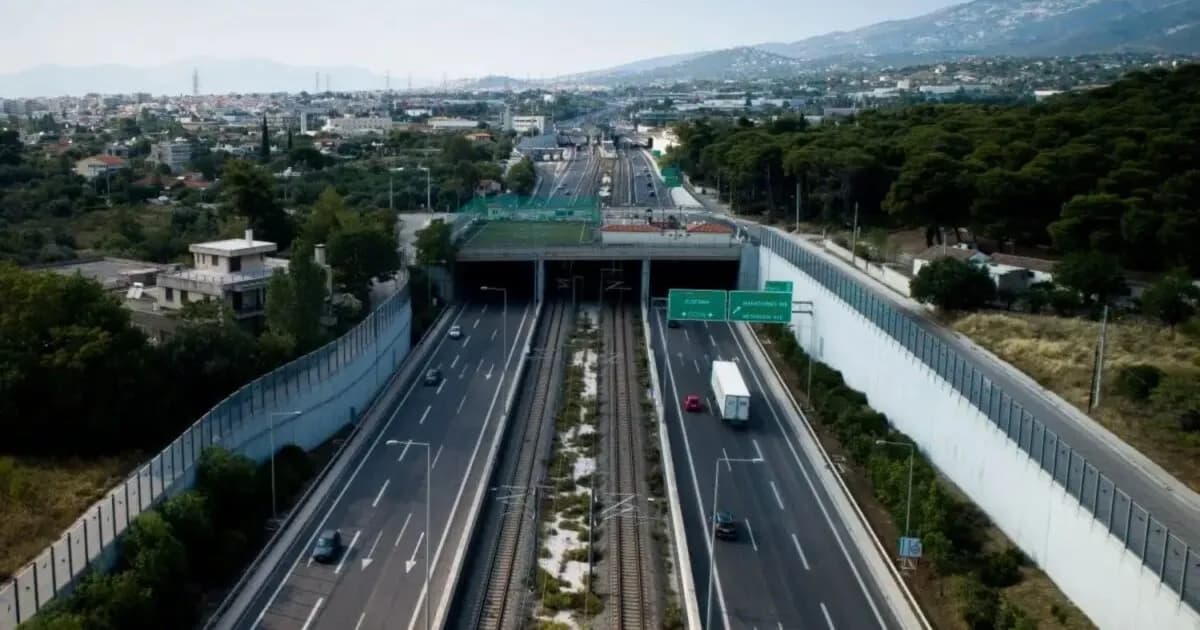 Κλειστή η Αττική Οδός προς Λαμία στον κόμβο Μεταμόρφωσης