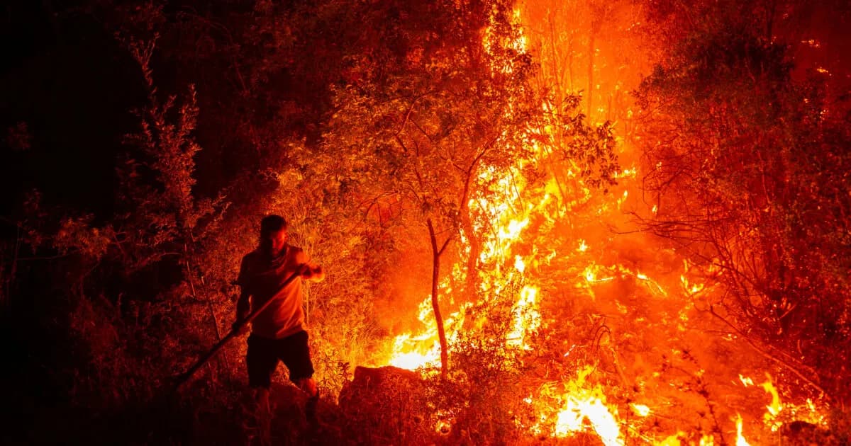 Μαίνονται οι πυρκαγιές στην Τουρκία και στο Ρέθυμνο