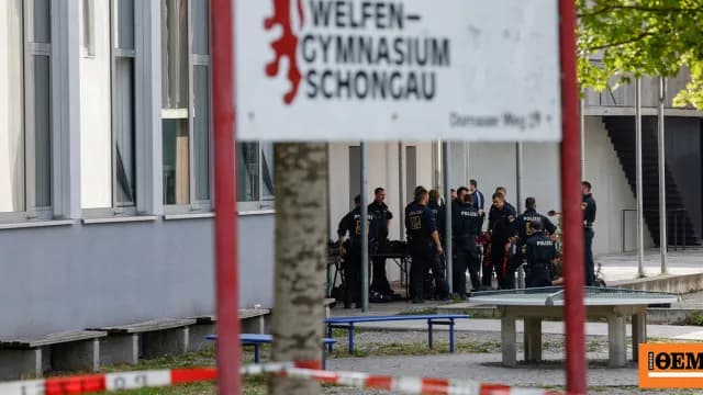 Η επίθεση σε σχολείο της Βαυαρίας: 16χρονος ο δράστης