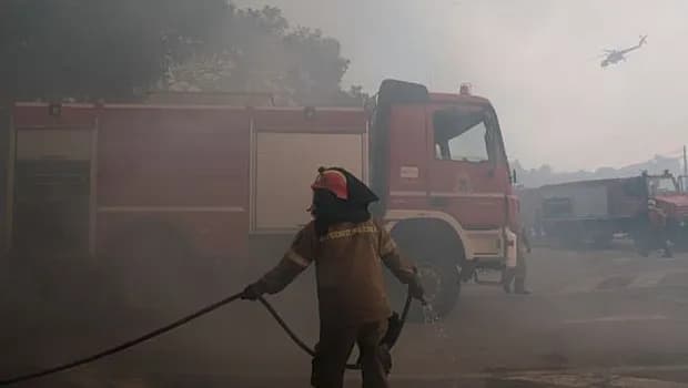 Μεγάλη φωτιά στα Χανιά – Συναγερμός με μήνυμα του 112