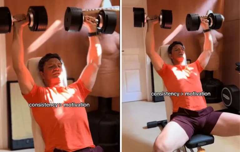 Η έντονη προπόνηση του Σάκη Ρουβά έγινε viral στο TikTok