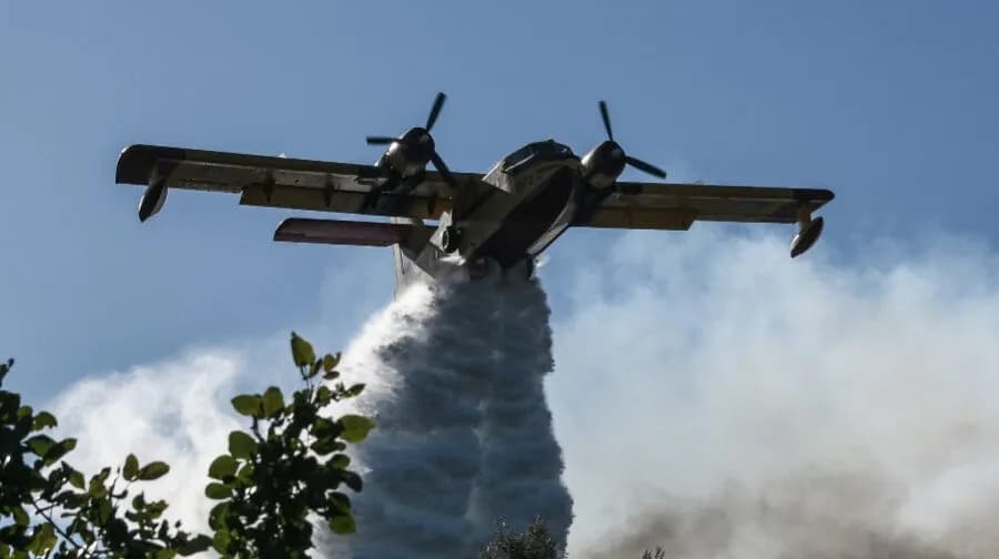 Συναγερμός στη Λέσβο: Φωτιά κοντά στη Σκάλα Ερεσού