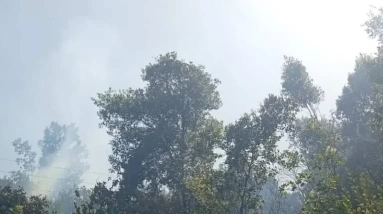 Φωτιά σε χαμηλή βλάστηση στο Άνω Κεράσοβο Αγρινίου