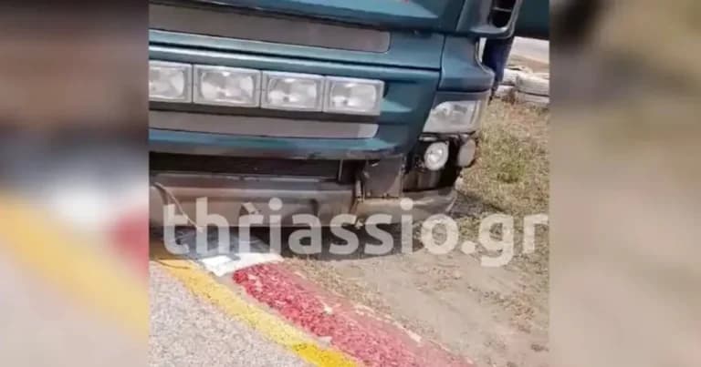 Τρόμος στον Ασπρόπυργο: Φορτηγό μπήκε σε πίστα καρτ