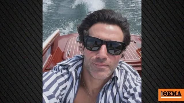 Ο Πέτρος Ιακωβίδης έκανε βαρκάδα στη λίμνη Κόμο στην Ιταλία