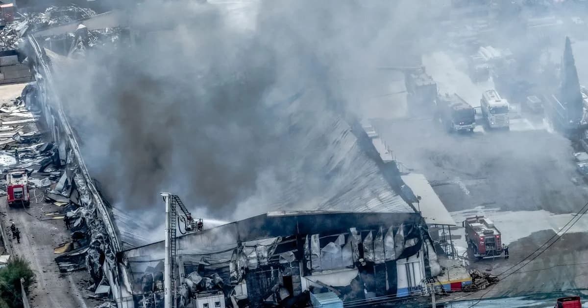Η φονική πυρκαγιά σε εργοστάσιο υποδημάτων στην Κίνα