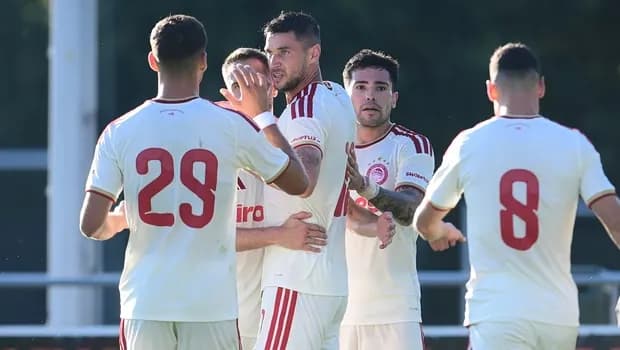 Ο Ολυμπιακός επικράτησε 2-1 της Ρακόβ σε φιλικό στην Ολλανδία
