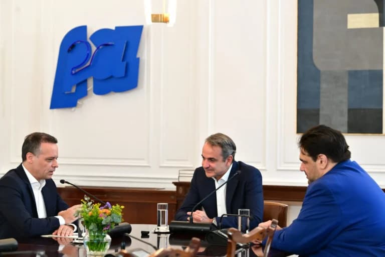 Ο Μητσοτάκης δέχθηκε τον Δούκα για την καθαριότητα της Αθήνας