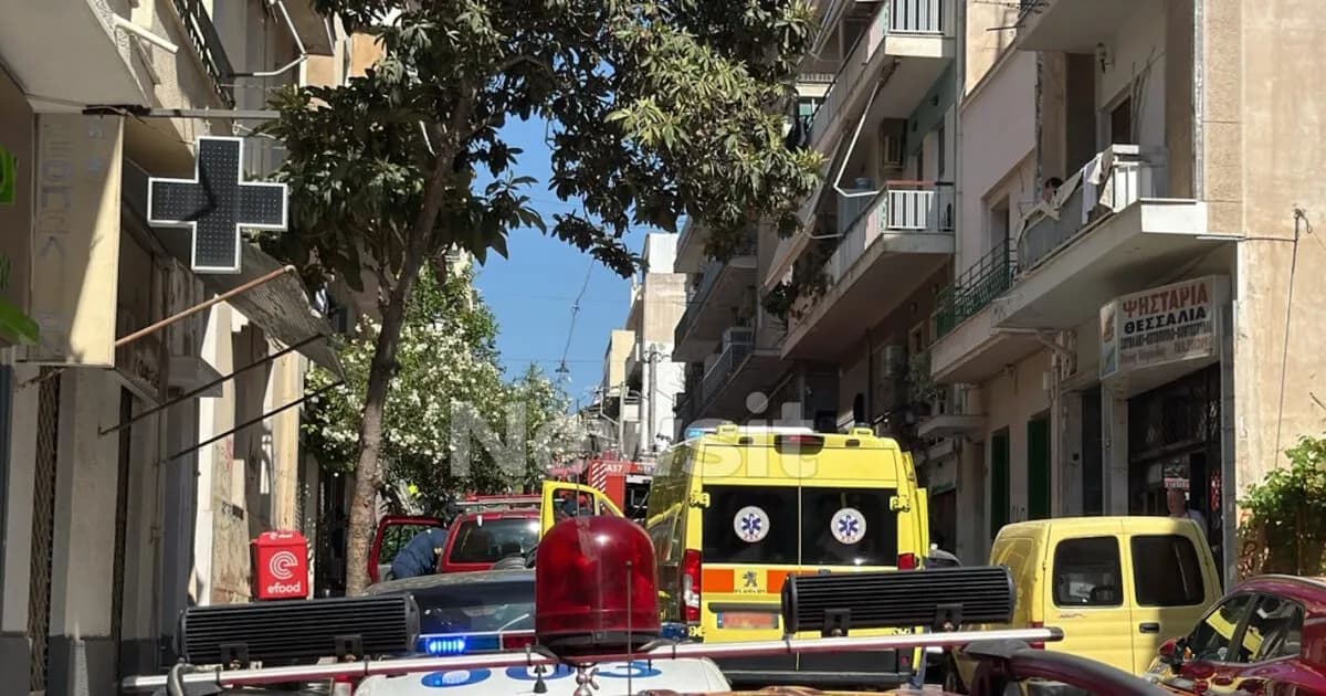 Τραγωδία στα Πατήσια: Νεκρή ηλικιωμένη σε φωτιά διαμερίσματος