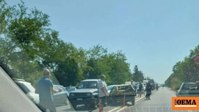 Δύο τροχαία στον ΒΟΑΚ με 7 οχήματα από περιέργεια