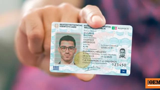 Ταυτότητα νέου τύπου πλέον υποχρεωτική για ταξίδια