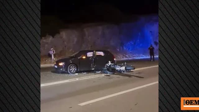 Τροχαίο στο Λαγονήσι: Τραυματίες δύο αστυνομικοί της ΔΙΑΣ