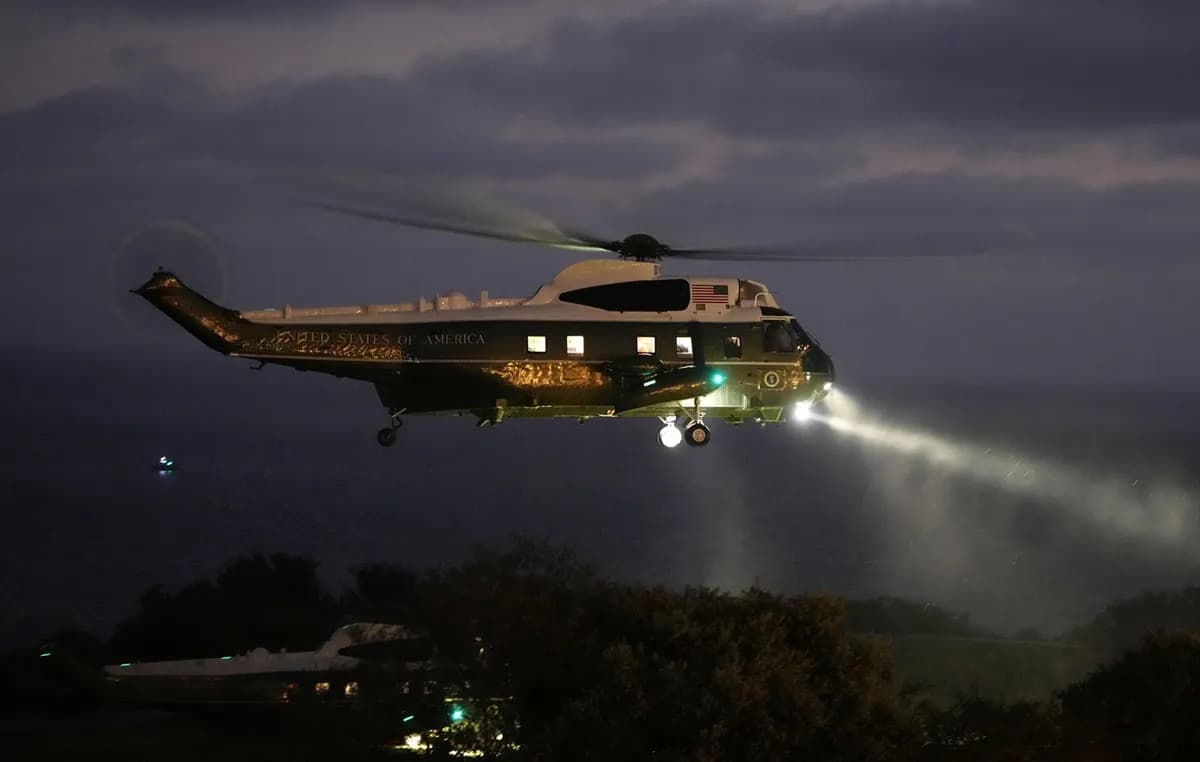 Η NTSB ερευνά επεισόδιο του Marine One με αεροσκάφος