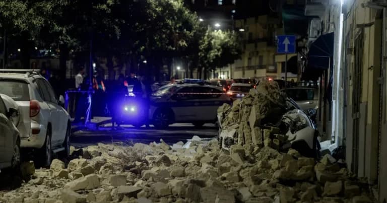 Ισχυρός σεισμός στη Νάπολη: 21 τραυματίες, εκκενώσεις