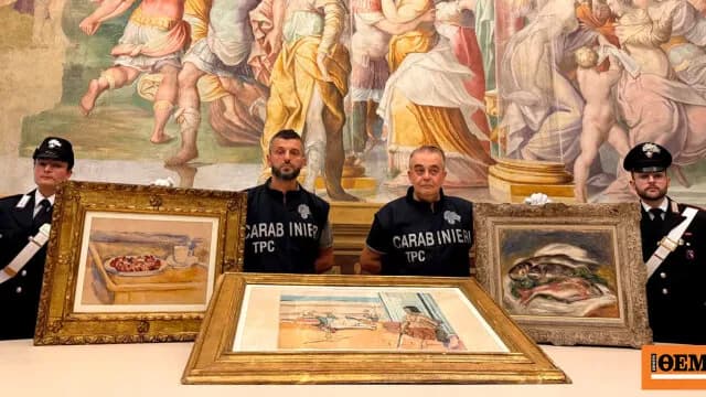 Βρέθηκαν οι κλεμμένοι πίνακες Πάρμα: Σεζάν, Ρενουάρ, Ματίς