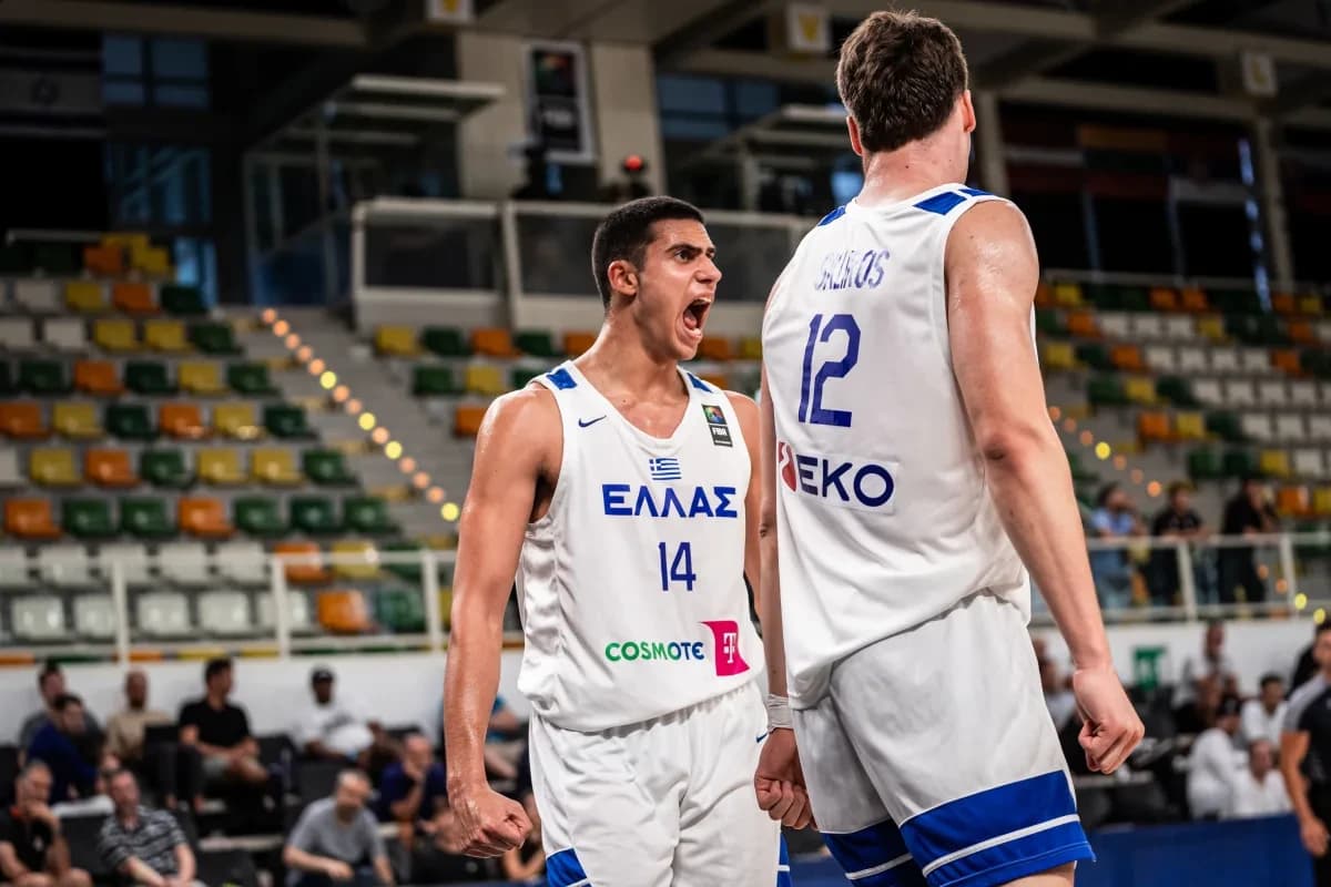 Η Εθνική Εφήβων κόντρα στη Γερμανία για το Μουντιάλ U19
