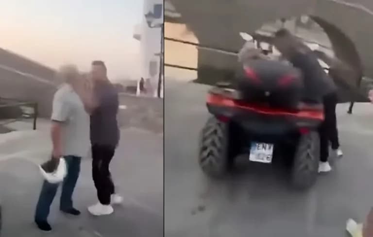Άγρια συμπλοκή στη Νάουσα Πάρου για θέση στάθμευσης ταξί