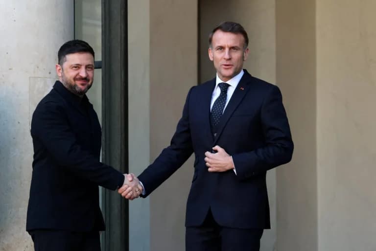 Ο Ζελένσκι και ο Μακρόν επιταχύνουν εξοπλισμό στην Ουκρανία