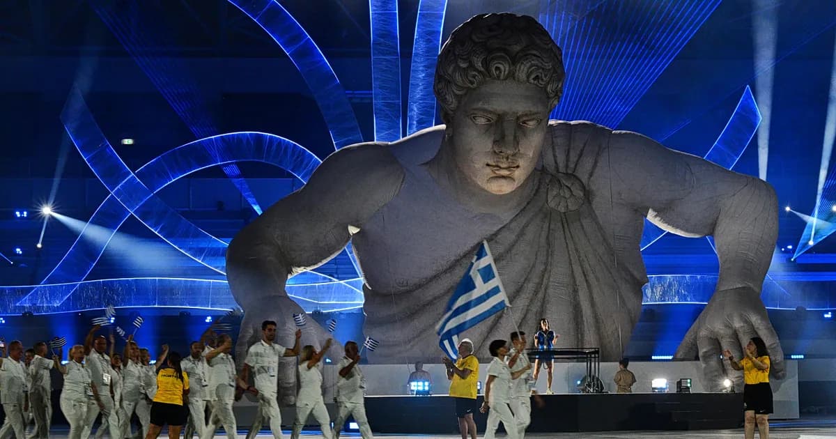 Η Ελλάδα στην Τελετή Έναρξης των Μεσογειακών Αγώνων