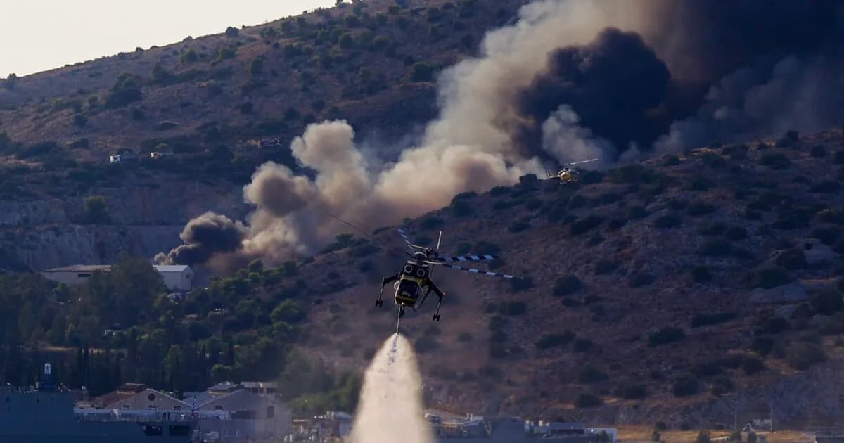 Η Πολιτική Προστασία κηρύσσει κίνδυνο πυρκαγιάς στην Κρήτη