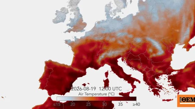 Νέο κύμα καύσωνα: Έως 41 βαθμούς σε Ελλάδα και Ευρώπη