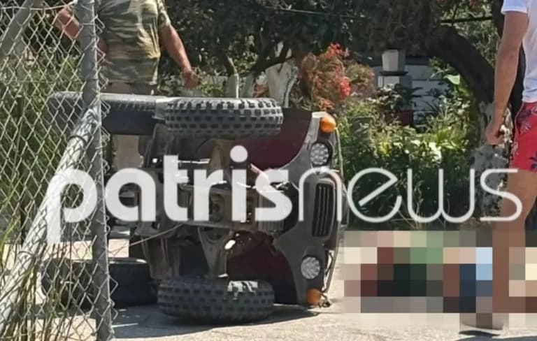 Σοβαρός τραυματισμός σε τροχαίο στην Ηλεία