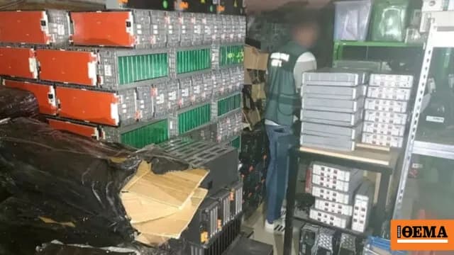 Ο Ισπανός με 45 τόνους μπαταριών λιθίου πήγε φυλακή