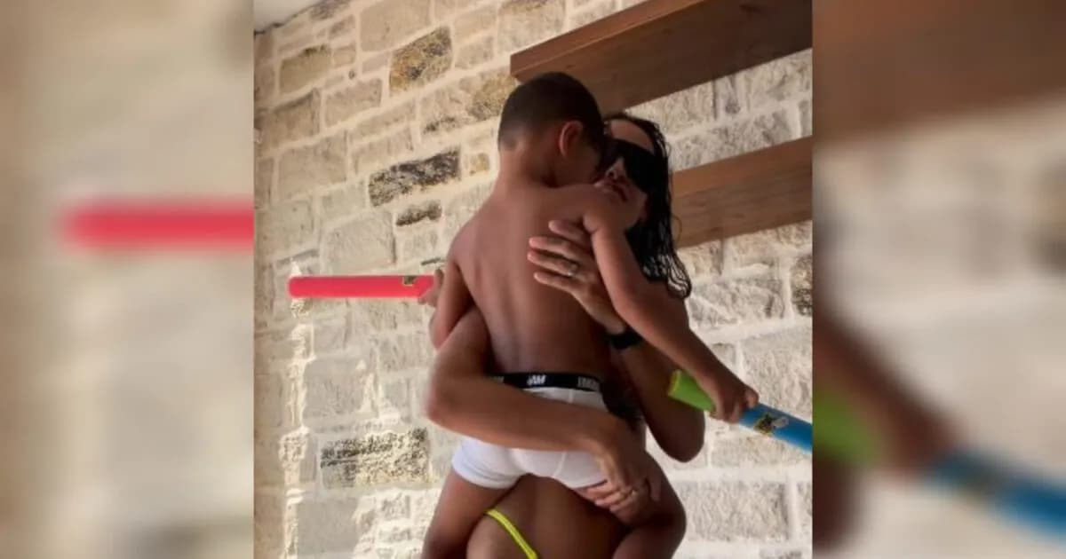 Η Ελένη Φουρέιρα μοιράστηκε τρυφερό βίντεο με τον γιο της