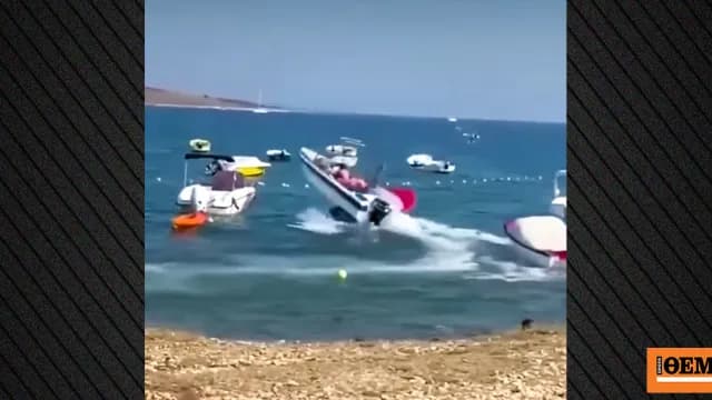 Το ανεξέλεγκτο σκάφος που σάρωσε δύο πλοιάρια στη Νάξο