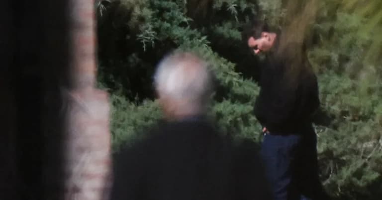 Ο Λιονέλ Μέσι στην κηδεία του πατέρα του, Χόρχε Μέσι