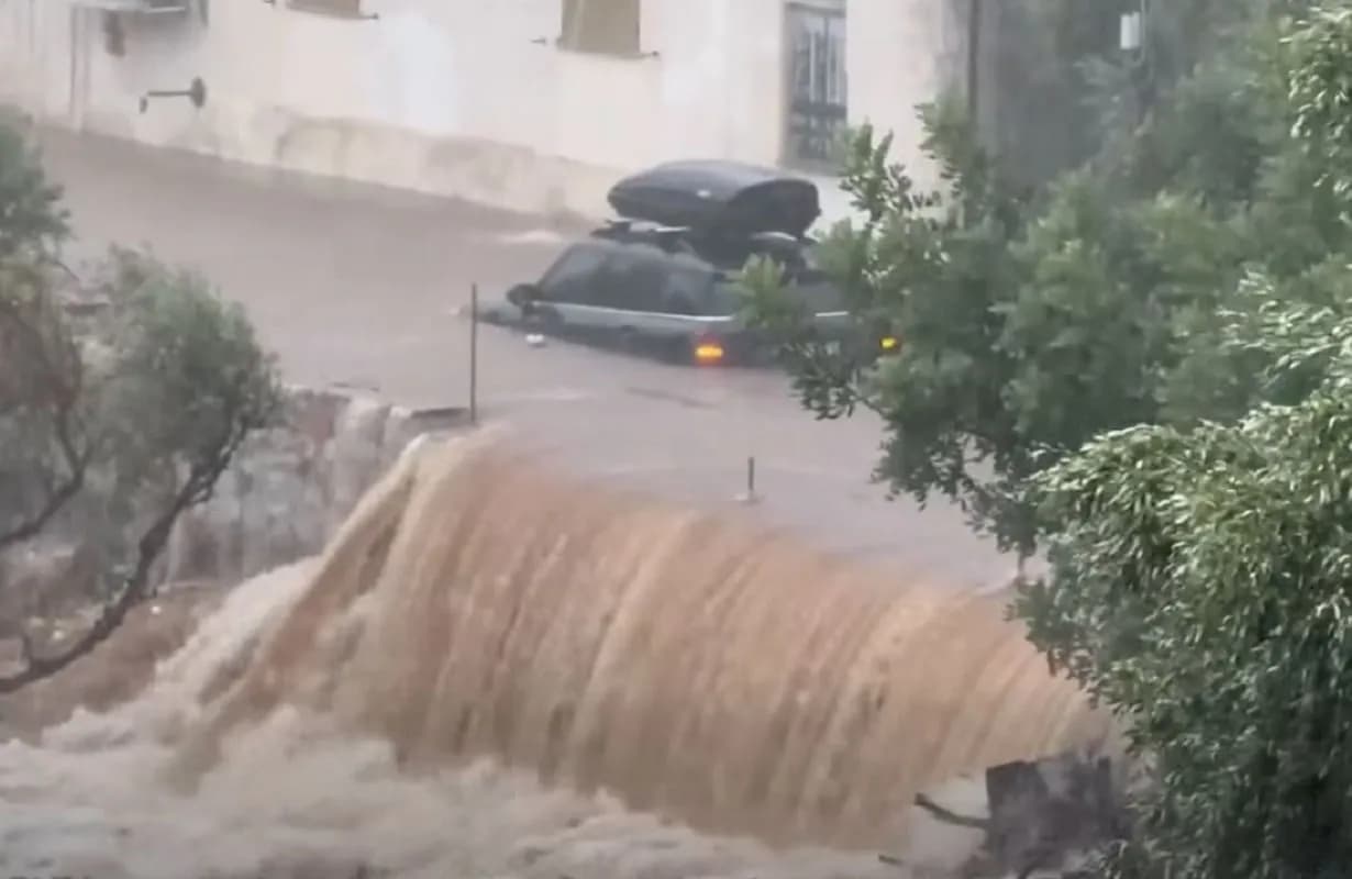 Ισχυρό μπουρίνι πλήττει τη Μάνη το Σάββατο 15 Αυγούστου