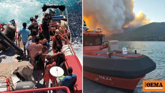Η Πυροσβεστική στη διάσωση 254 πολιτών στη Βοιωτία