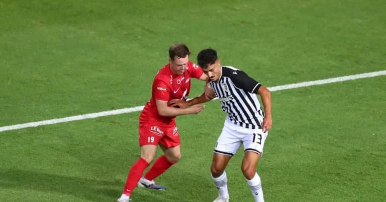 Ο ΠΑΟΚ ηττήθηκε 0-1 από τη Μπραν στην Τούμπα για τα πλέι οφ