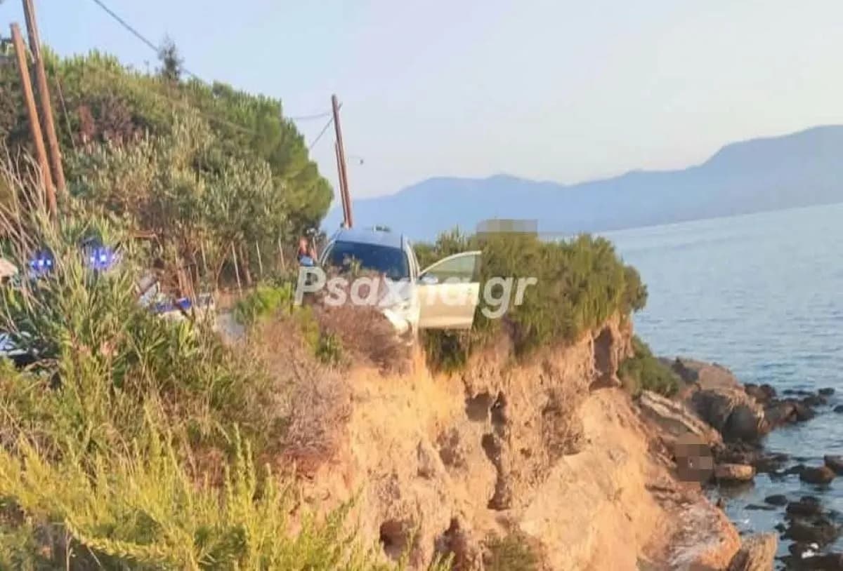 Τροχαίο στην Εύβοια: Ο 22χρονος έπεσε σε γκρεμό 15 μέτρων