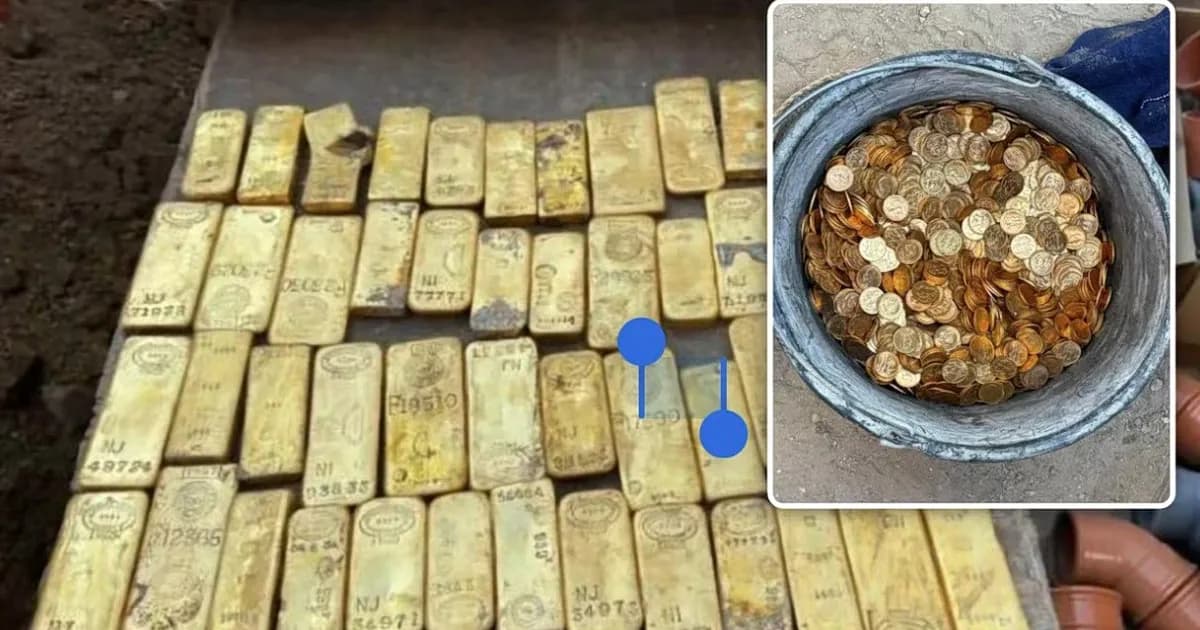 Θησαυρός 9 εκατ. ευρώ βρέθηκε σε τοίχο στο Βέλγιο