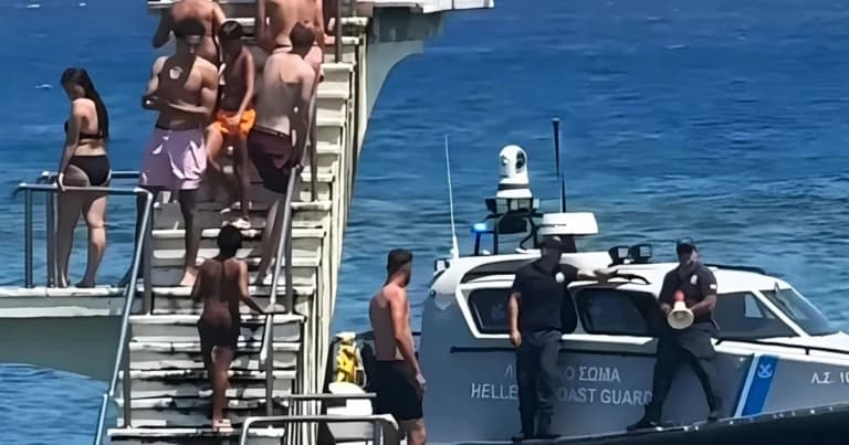 Το επικίνδυνο τραμπολίνο της Ρόδου προκαλεί ανησυχία