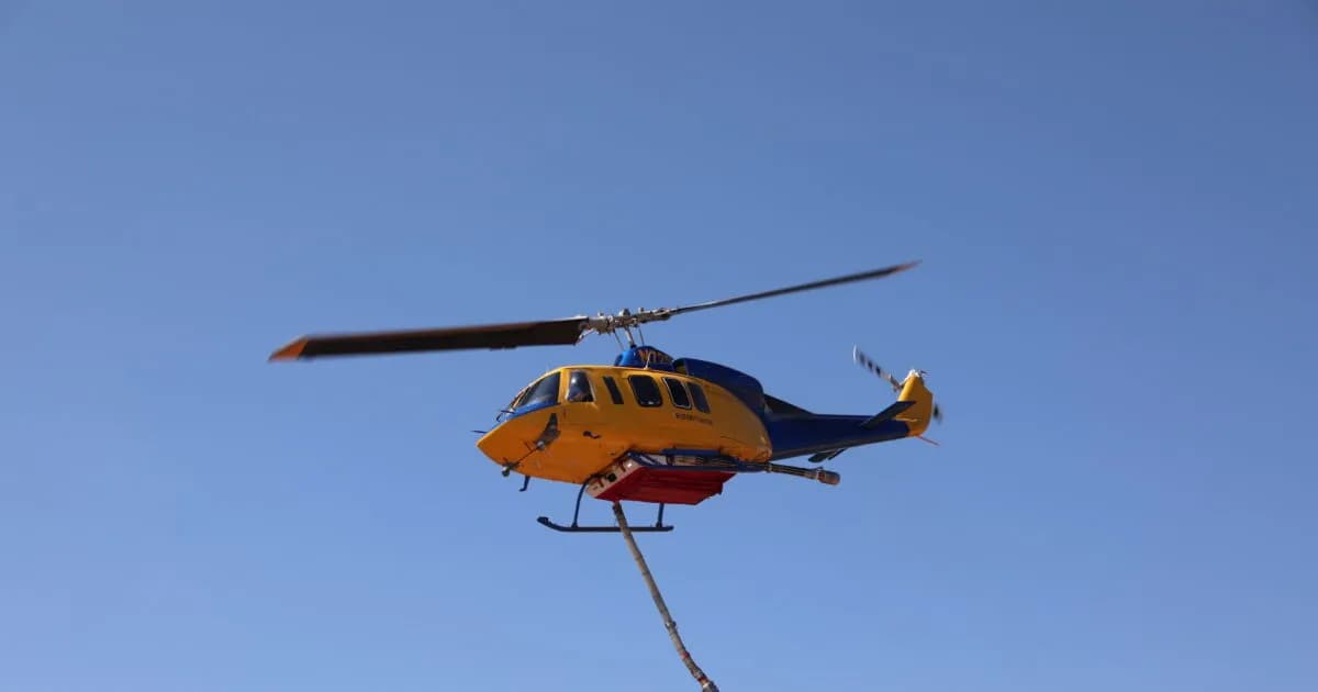 Πυρκαγιά στις Σέρρες κοντά στην Πρώτη Μάχη με τις Φλόγες