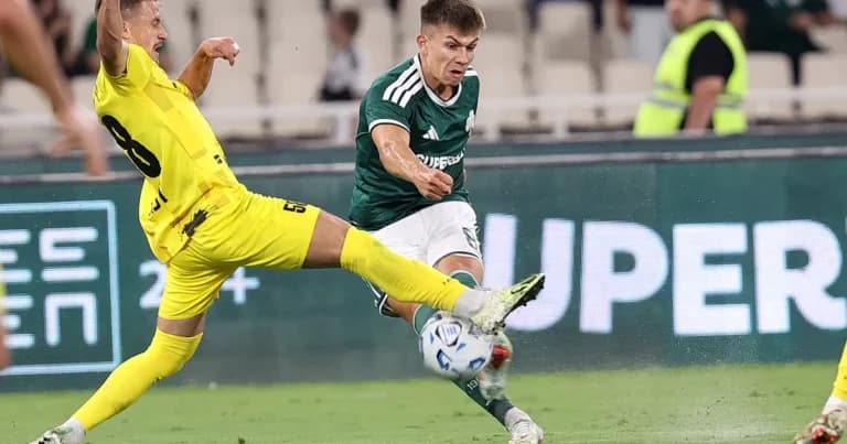 Ο Παναθηναϊκός έμεινε στο 2-2 με τη Χράντετς Κράλοβε στο ΟΑΚΑ