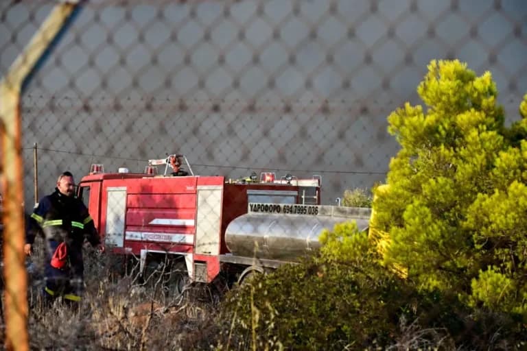 Πυρκαγιά στη Σαλαμίνα και στη Βοιωτία, ενεργό το 112