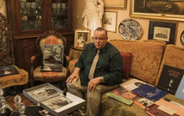 Πέθανε ο συλλέκτης της Μαρίας Κάλλας, Δ. Πυρομάλλης