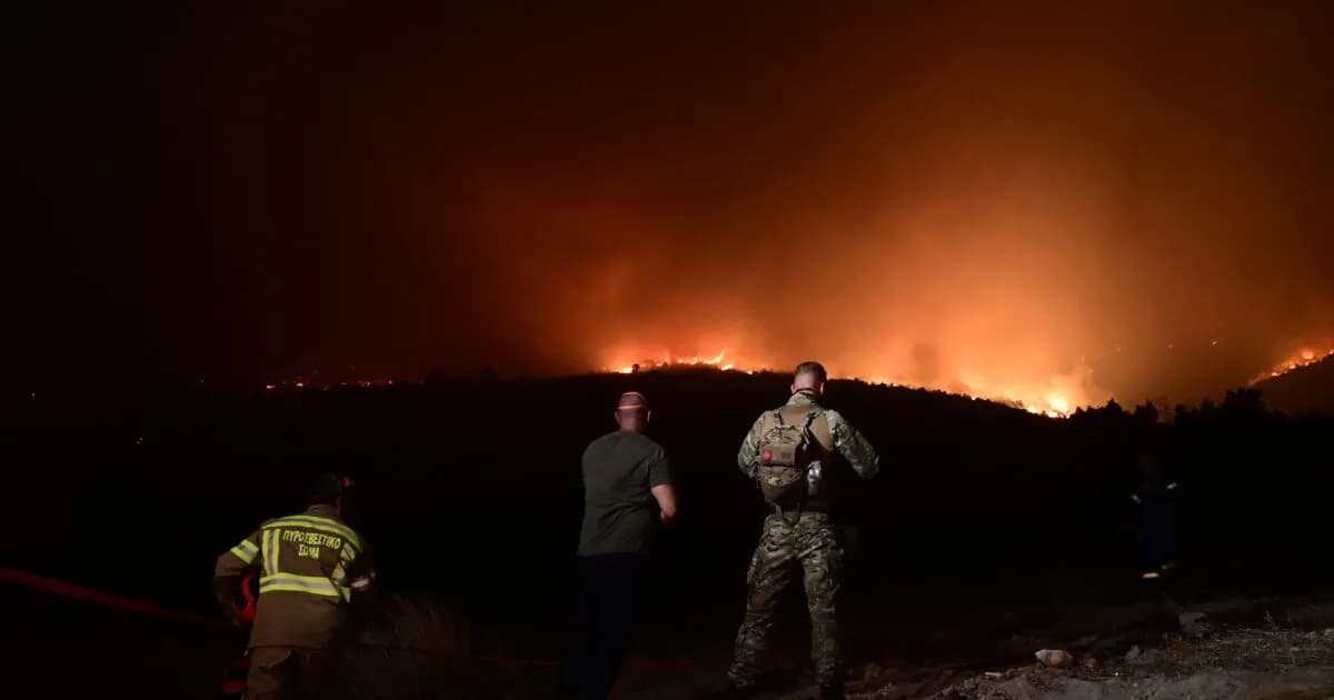 Ακραίος κίνδυνος πυρκαγιάς σήμερα σε Αττική και Εύβοια