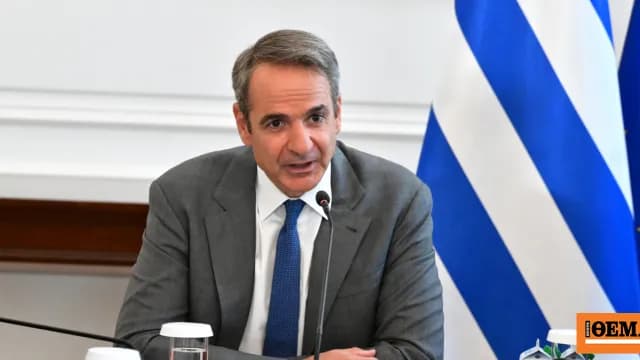 Ο Μητσοτάκης συγχαίρει τον Σίσκο για το ασημένιο