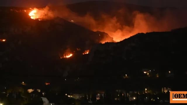 Καλύτερη η εικόνα από τη φωτιά στην Κω, μάχη στο Ρέθυμνο