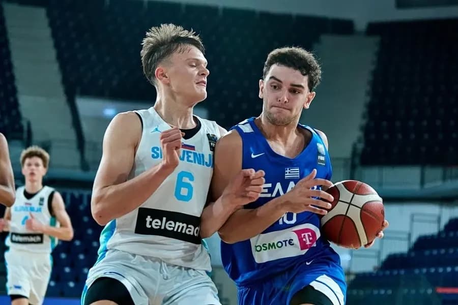 Η Εθνική Παίδων Νίκησε τη Σλοβενία στο Eurobasket U16