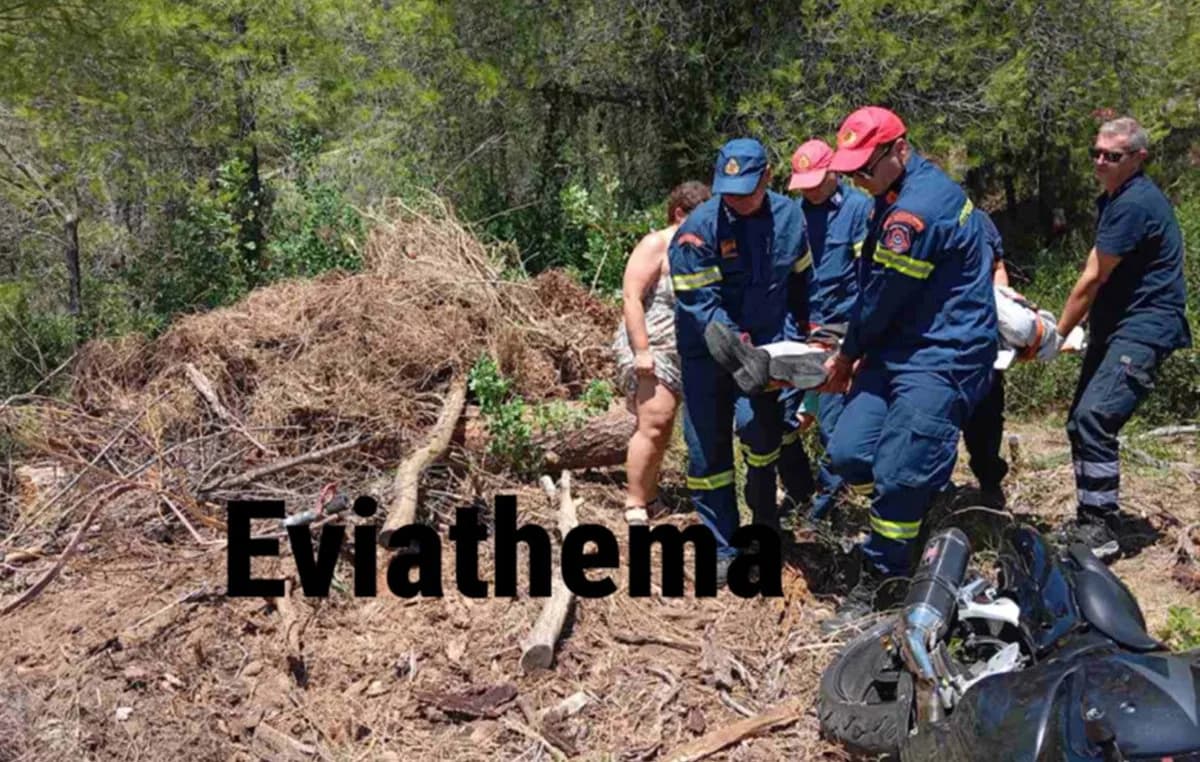 Δύο τροχαία ατυχήματα στις Άκρες Ευβοίας μέσα σε λίγα λεπτά