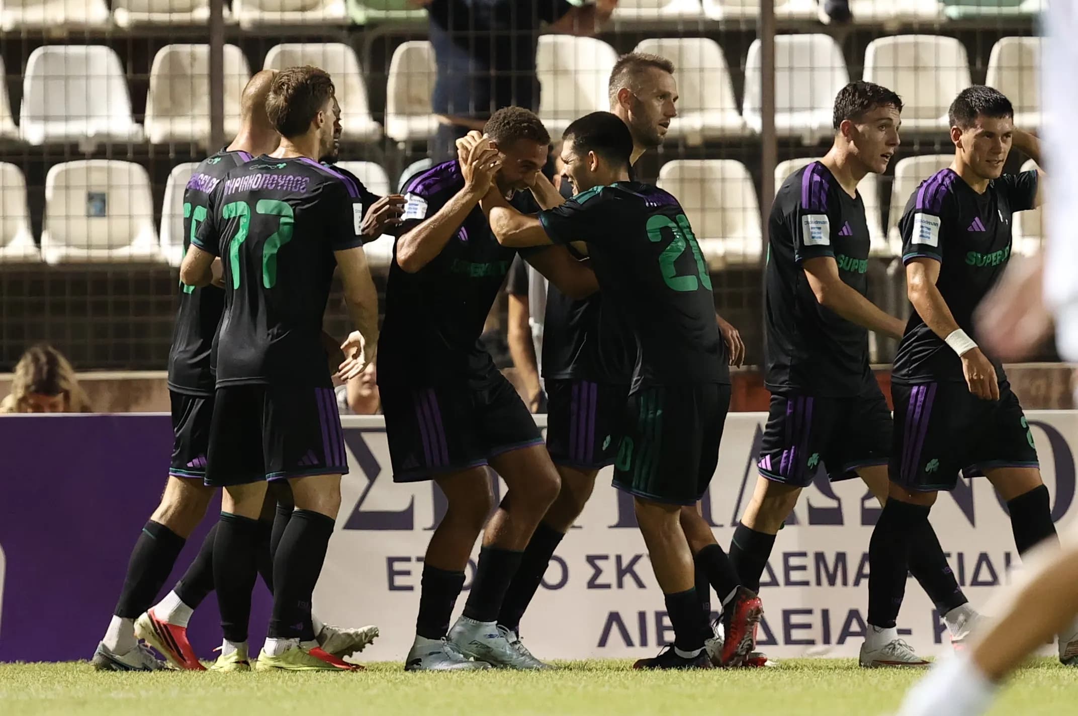 Ο Παναθηναϊκός νίκησε 2-0 τον Λεβαδειακό στη Βοιωτία